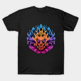 fire skull T-Shirt